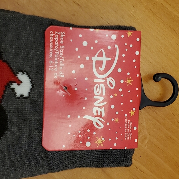 Christmas Disney Mickey Elf Mens Socks Lot of 4 - Picture 8 of 10